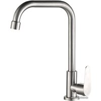 Кран Haiba HB4182 (нержавеющая сталь)