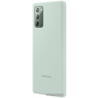 Чехол для телефона Samsung Silicone Cover для Galaxy Note 20 (мятный)