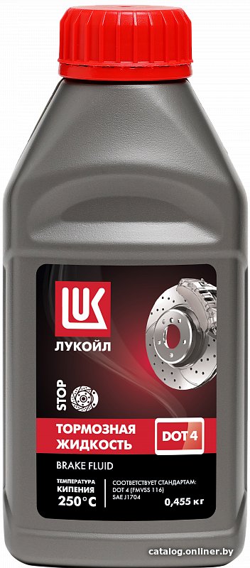 Тормозная жидкость Лукойл DOT 4 455г