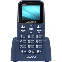 Телефон Maxvi B110ds (синий)