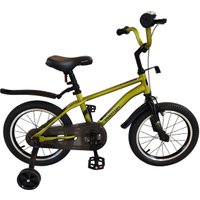 Детский велосипед Tech Team Proton 16 NN013976 (зеленый)