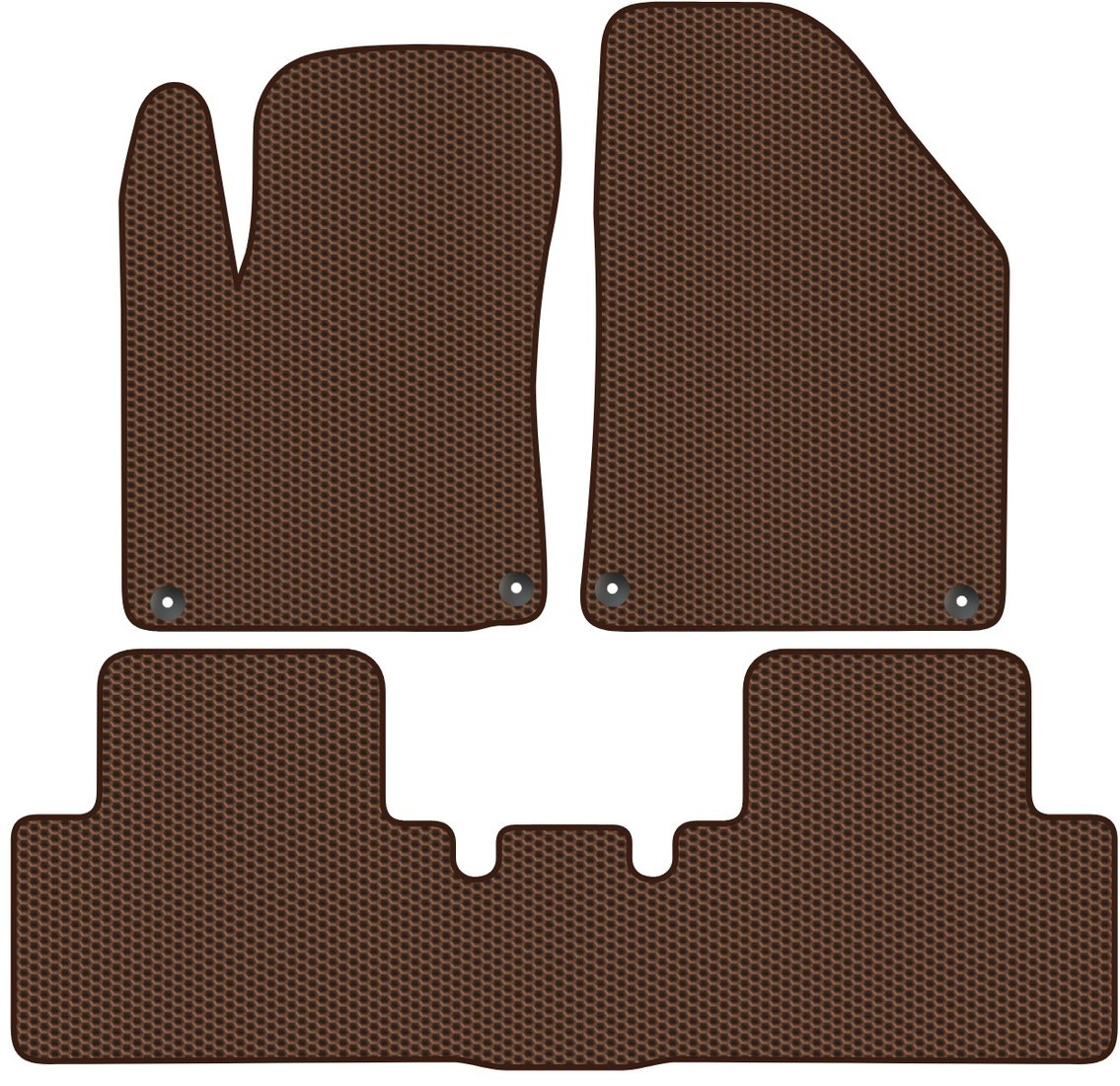 

Комплект ковриков для авто Alicosta Geely Coolray SX11 I (suv) 2018 - 2023 (коричневый, сота)