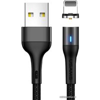 Кабель Usams U32 USB Type-A - Lightning SJ352USB01 (1 м, черный)