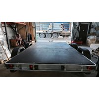 Одноосный прицеп AvtoS A40U2B (4000x2000x, R16, ресс. 3302 ГАЗ-1лист)