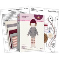 Набор для создания поделок/игрушек Miadolla Набор для шитья NY-0344 Рождественский мальчик