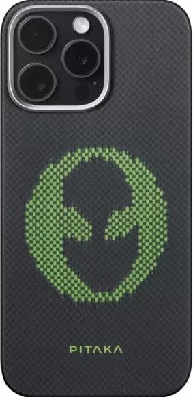 Чехол для телефона Pitaka Aries Tactile Woven Case для iPhone 16 Pro (Alien)