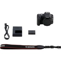 Зеркальный фотоаппарат Canon EOS 200D Kit 18-55 IS II (черный)