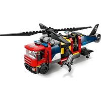 Конструктор LEGO City 60462 Вертолет, пожарная машина и подводная лодка