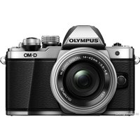 Беззеркальный фотоаппарат Olympus OM-D E-M10 Mark II Kit 14-42 EZ Silver