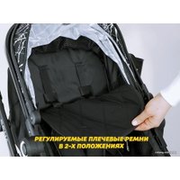 Универсальная коляска Lorelli Sena 2021 (3 в 1, серый квадрат)