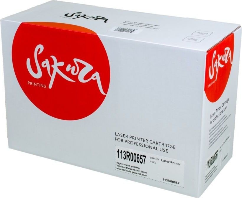 

Картридж Sakura Printing SA113R00657 (аналог Xerox 113R00657)