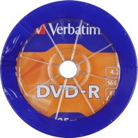 DVD-R диск Verbatim 4.7Gb 16x 43730 (25 шт.)