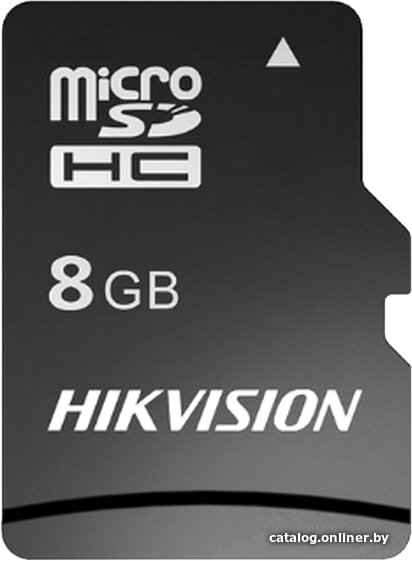 Карта памяти Hikvision microSDHC HS-TF-C1(STD)/8G/Adapter 8GB (с адаптером)