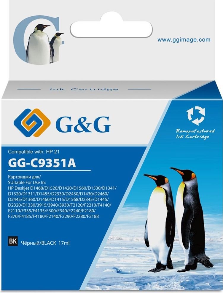 

Картридж G&G GG-C9351A (аналог HP C9351A)
