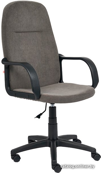 Офисное кресло TetChair Leader (флок, серый)