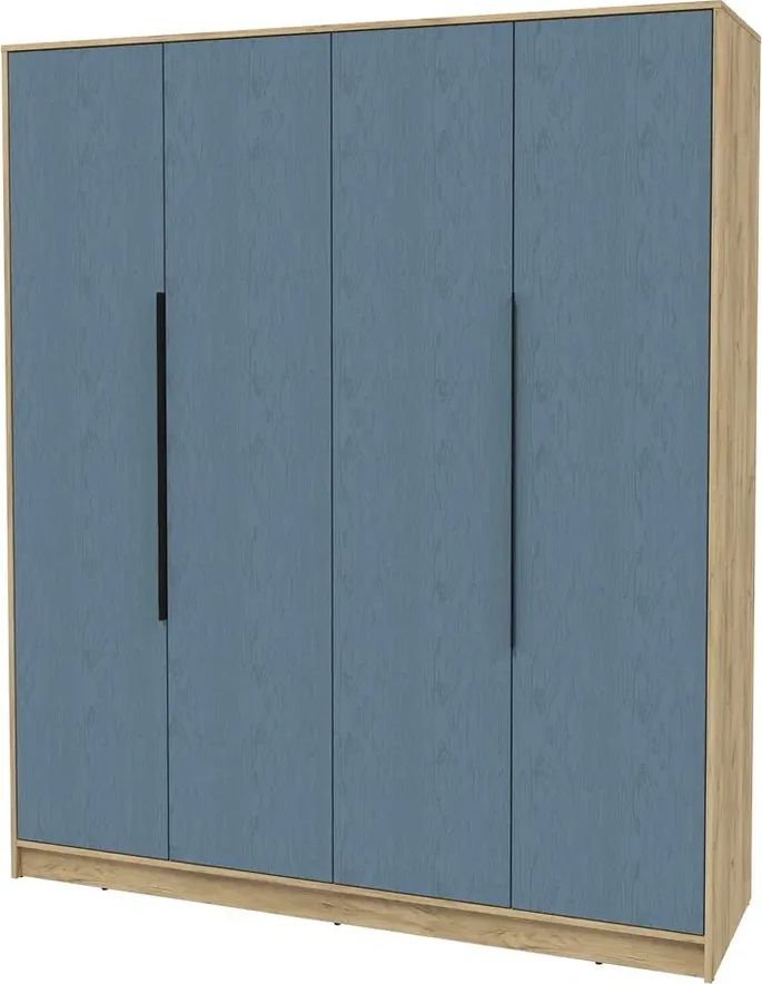 

Шкаф распашной Интерлиния Концепт КТ-Ш4 Глосс (дуб золотой/дуб лазурный)