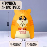 Игрушка-подушка Mni Mnu Котэ Сила милоты и обаяния 9280998