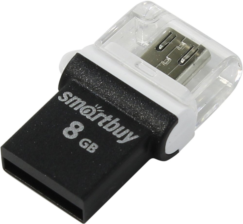 

USB Flash SmartBuy POKO 8GB (черный) [SB8GBPO-K]