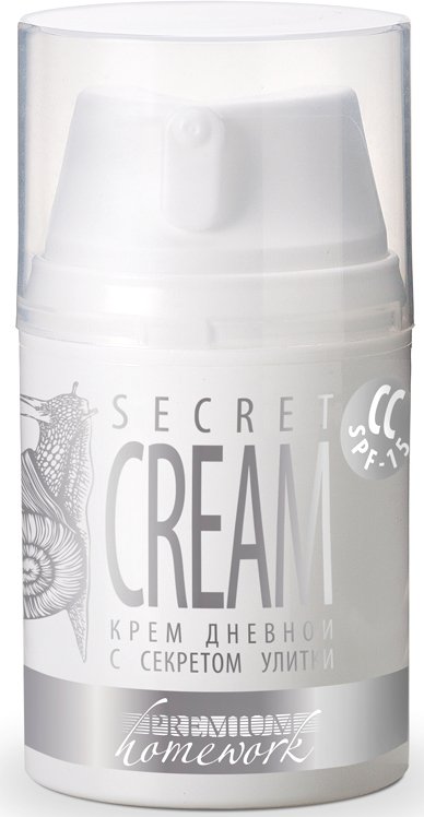 

Premium Дневной крем Secret Cream c секретом улитки SPF-15 50 мл