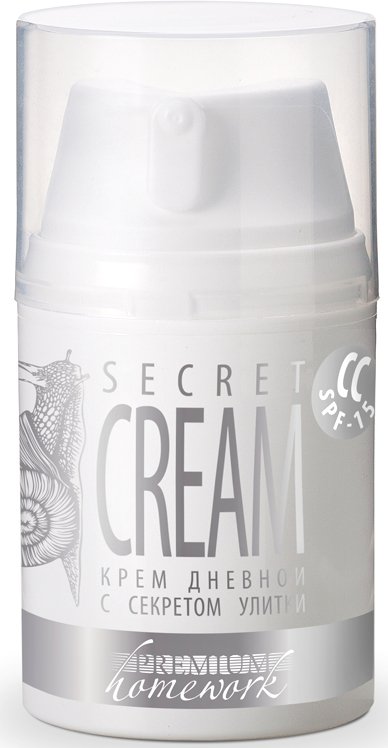 

Premium Дневной крем Secret Cream c секретом улитки SPF-15 50 мл