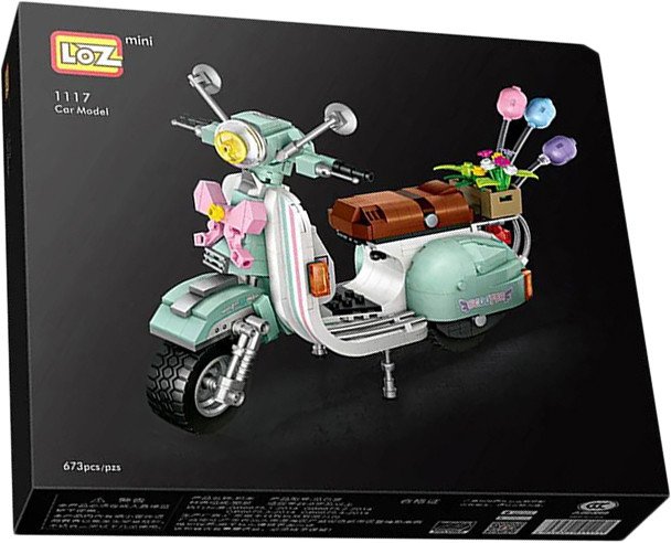 

Конструктор LOZ Mini 1117 Мотоскутер