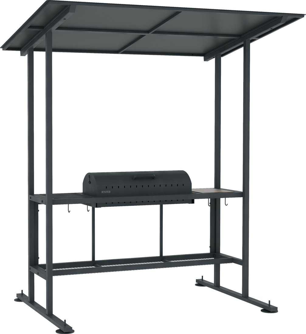 

Мангал для дачи Grills Барбекю Лофт 800 с навесом