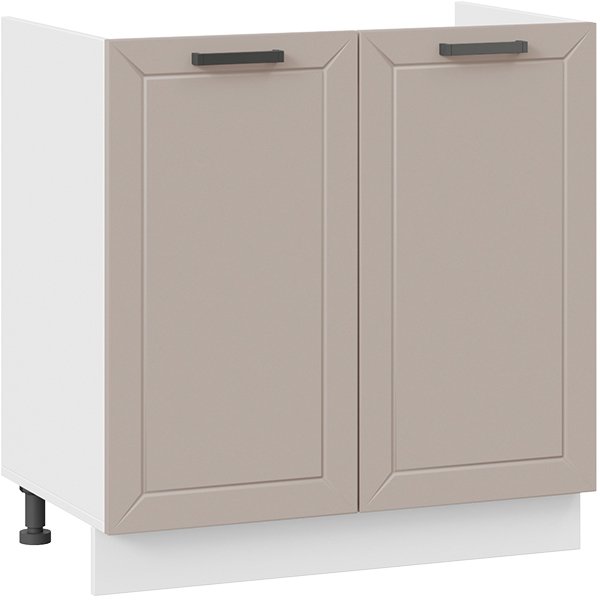 

Шкаф напольный Трия Лорас 1Н8М (белый/холст латте)