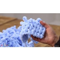 Пряжа для вязания Alize Puffy 310 (9.2 м, молочный бежевый)