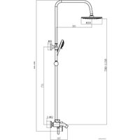 Душевая система  Fmark FM2407