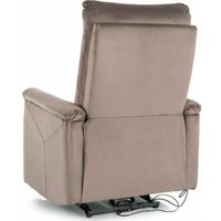 Электрический реклайнер Signal Neptun Velvet Bluvel 38 (капучино)