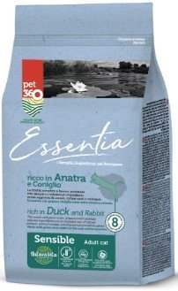 Сухой корм для кошек Pet360 Essentia с чувствит. пищеварением кролик/утка 105016 (1.5 кг)