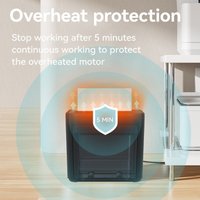 Шредер Deli ET002 (черный)