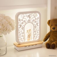 Настольная лампа Home Light Астерия F034-1 (белый)