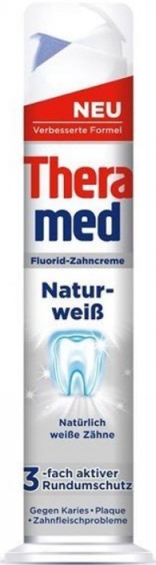 

Зубная паста Theramed Natur Weiss Pompka 100 мл