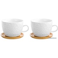 Набор чашек Elan Gallery Розы 540348