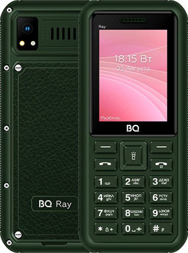 

Телефон BQ BQ-2454 Ray (зеленый)