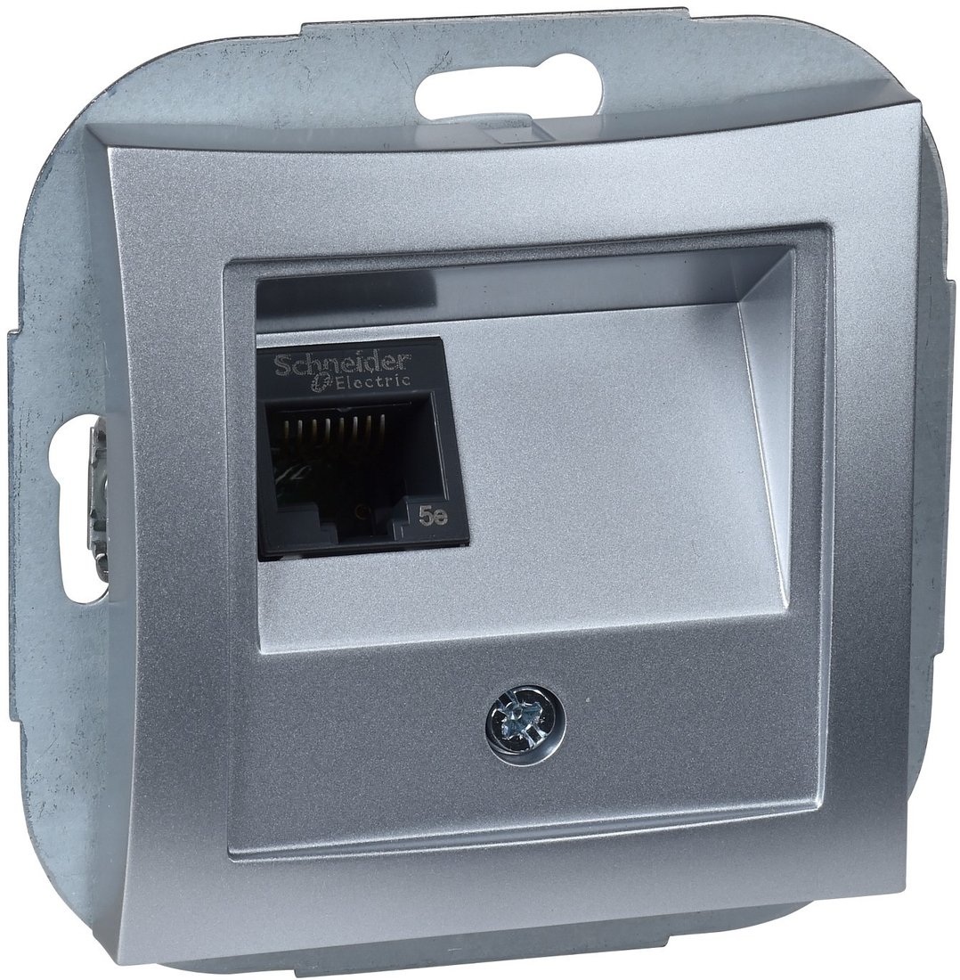 

Розетка компьютерная Schneider Electric Дуэт WDE000383
