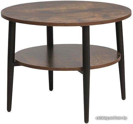 Журнальный столик Signal ELLA B (коричневый/черный)