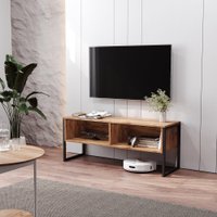 Тумба Mio Tesoro Luna Loft (дуб золотой крафт/черный)