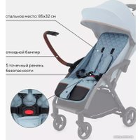 Коляска прогулочная «книга» Rant MOWbaby Atom MB200 (blue)