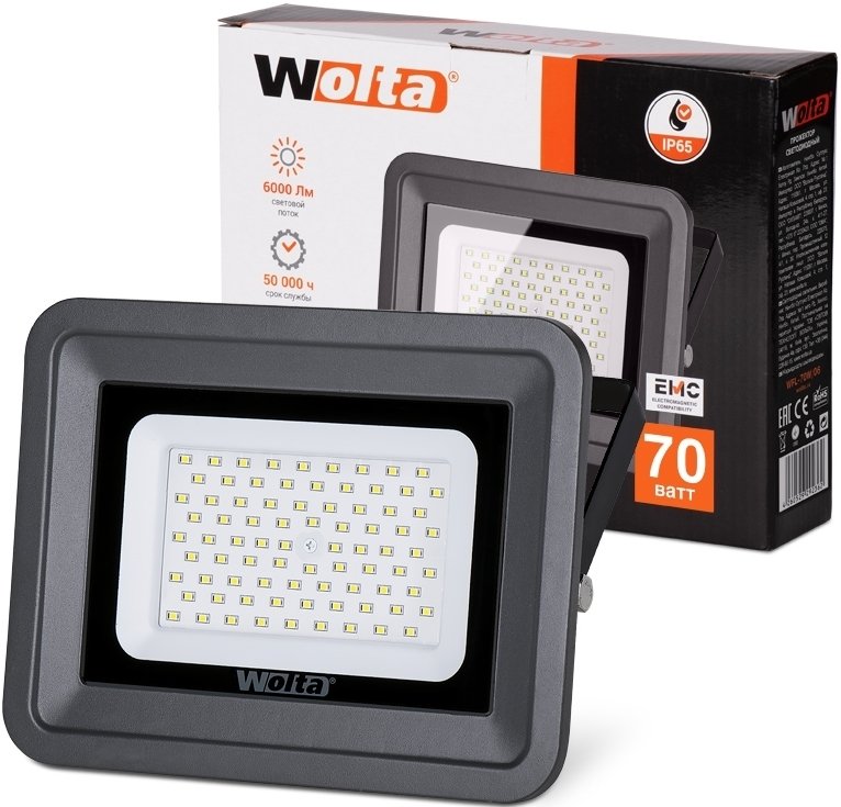 

Уличный прожектор Wolta WFL-70W/06
