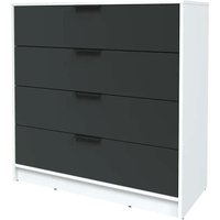 Комод Интерлиния Концепт КТ-К100 (антрацит/белый платинум)