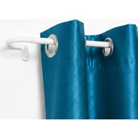 Карниз для штор UG Home Раздвижной U-образный 1КТ-122-213-БЛ (белый, 1.22-2.13м)