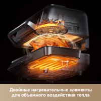 Аэрогриль (аэрофритюрница) Trouver Indoor Air fry grill IG20 Pro Black