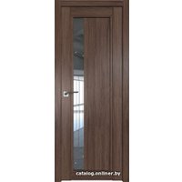 Межкомнатная дверь ProfilDoors 2.71XN R 70x200 (салинас темный/стекло прозрачное)