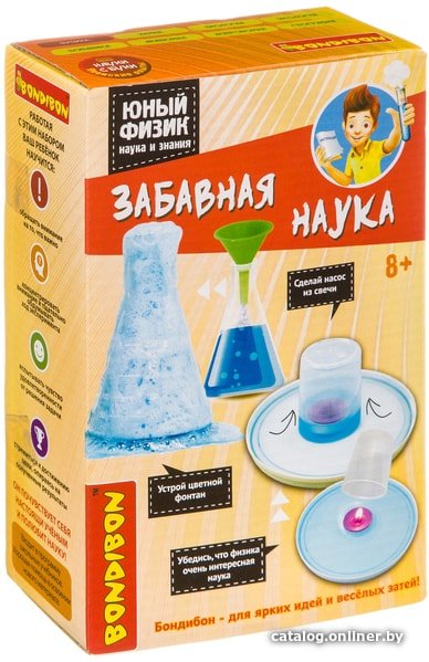 Набор для опытов Bondibon Науки с Буки Забавная наука ВВ4149