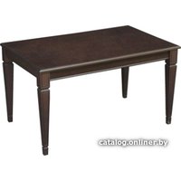 Журнальный столик Мебелик Васко В 81 (темно-коричневый/патина)