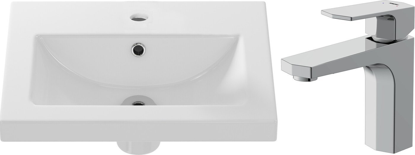 

Умывальник Cersanit Como 50 S-UM-COM50/1-w + 63055