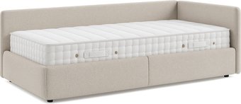 Кровать-тахта Sonit Nicole правый 90x200 шенилл Eclipse (01 светло-бежевый)