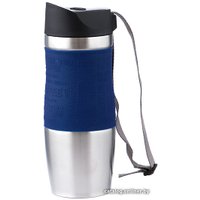 Термокружка Agness 709-031 400мл (нержавеющая сталь/синий)